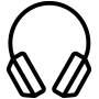 Icon: Headphone connection