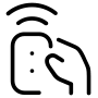 Icon of a remote control