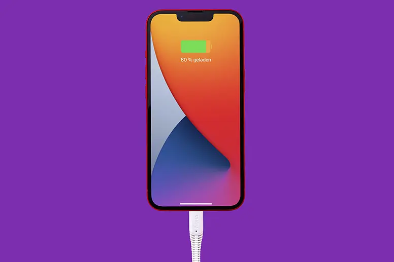 Battery charge 80 per cent