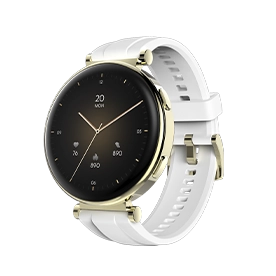 Cropped image of Hama Smartwatch "7000" with AMOLED 43 mm, phone function, waterproof, round