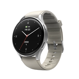 Cropped image of Hama Smartwatch "8900" with GPS, AMOLED 46 mm, phone function, Alexa