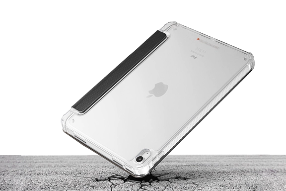 Apple iPad 10.9’ in Hama tablet case “Extreme Protect” falls onto a concrete floor and remains undamaged