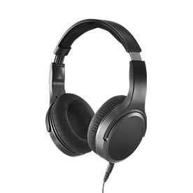 Hama TV Headphones, Over-Ear, Long Cable (6m), Sep. Volume Control