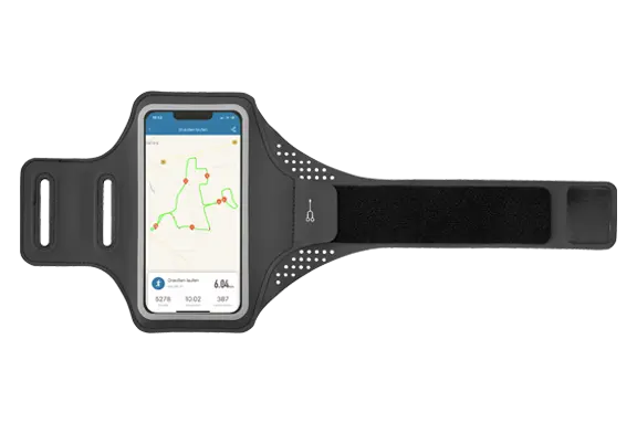 Sports wristband opened