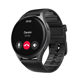 Hama "8900" Smart Watch, GPS, AMOLED 46 mm, Telephone Function, Alexa, Round