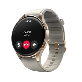 Hama "8900" Smart Watch, GPS, AMOLED 43 mm, Telephone Function, Alexa, Round