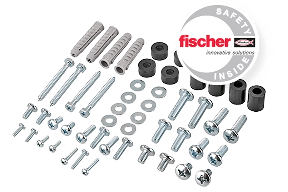 Screw set from Fischer