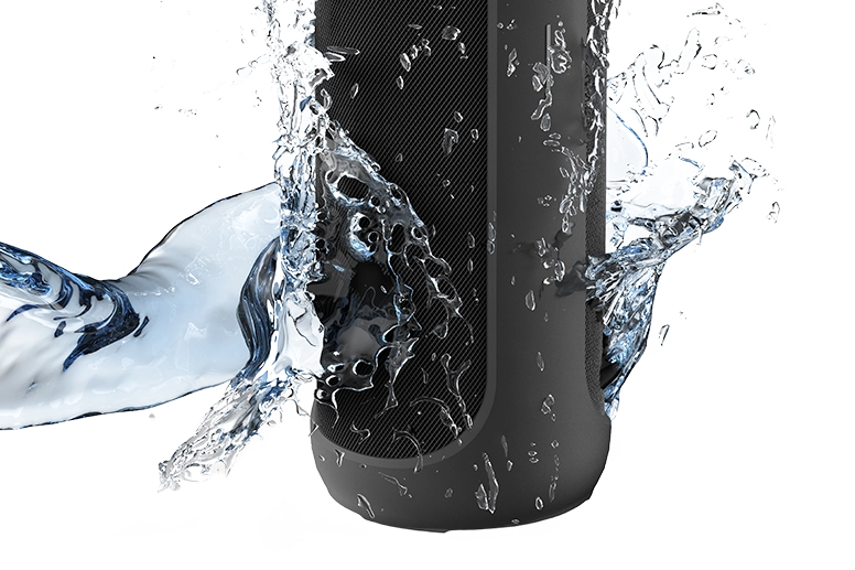 The Twin comes into contact with water at the side.