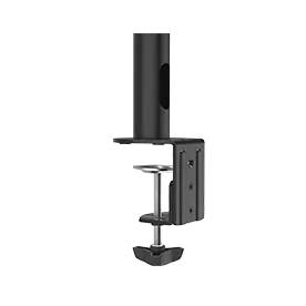 Clamp mount on the monitor stand