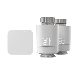 Hama Smart WLAN Heating Control, 2 x Smart Radiator Thermostats + Central Control