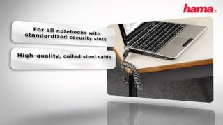 Hama Combination Lock for Netbooks, 4 digits, anthracite