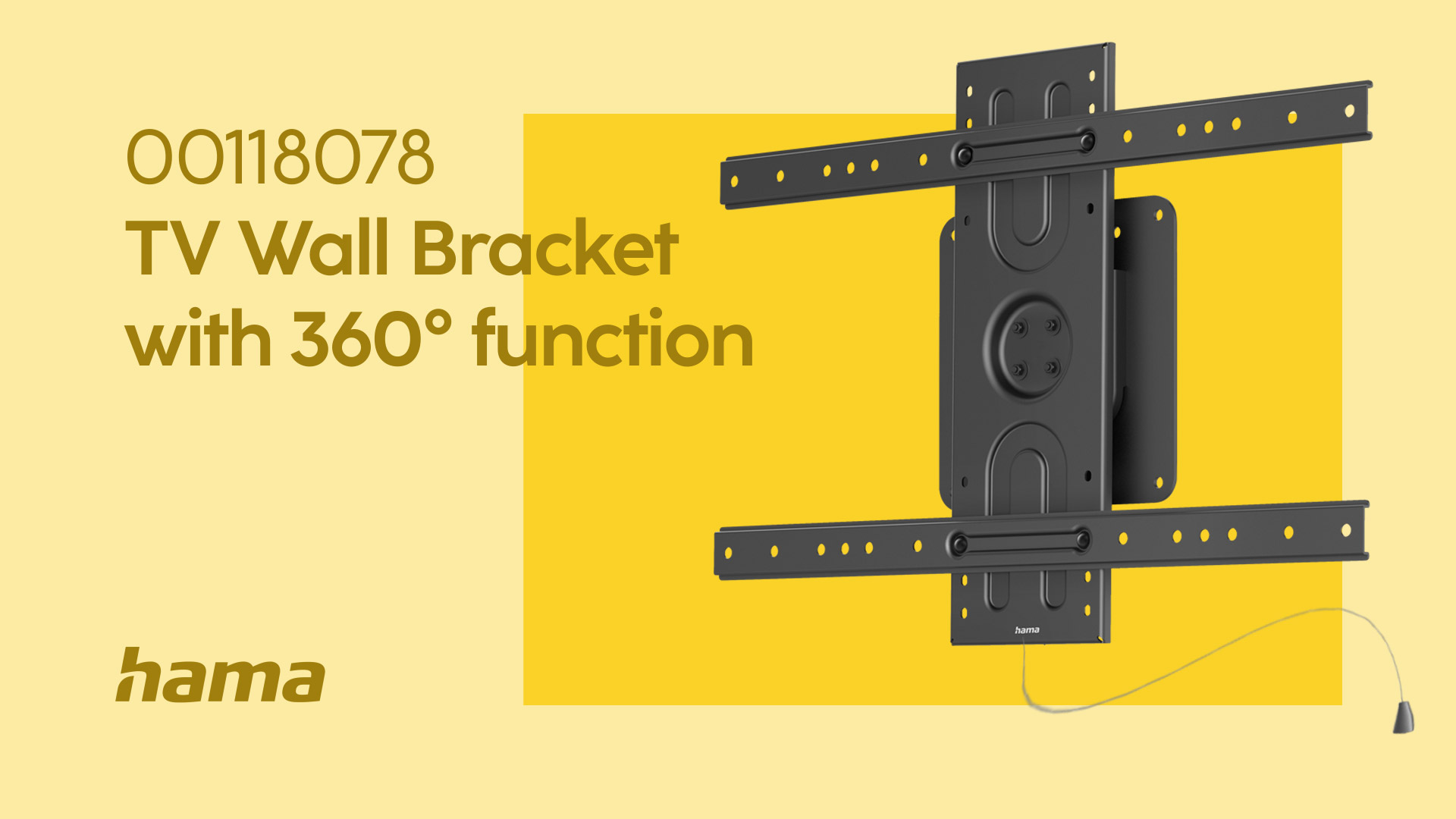 Hama TV Wall Bracket with 360° function