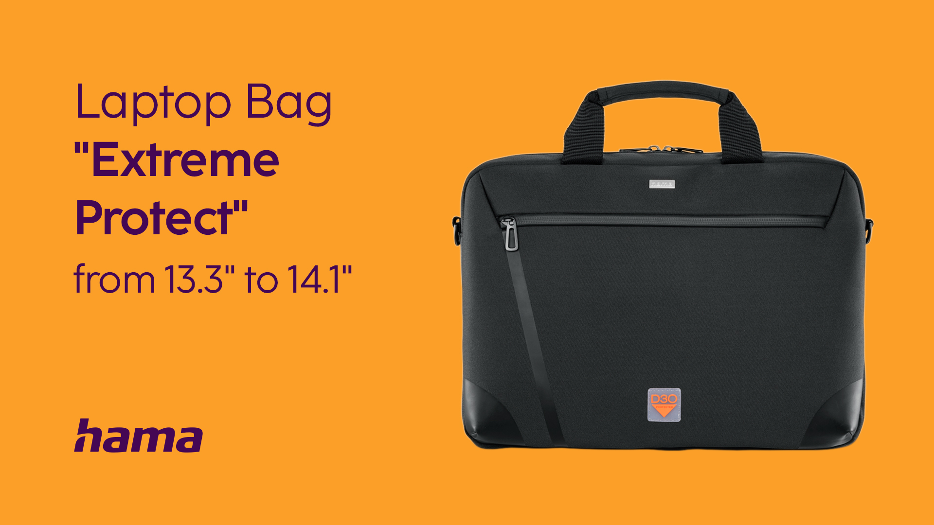 Hama Laptop Bag "Extreme Protect", 34 - 36cm (13.3" - 14.1")